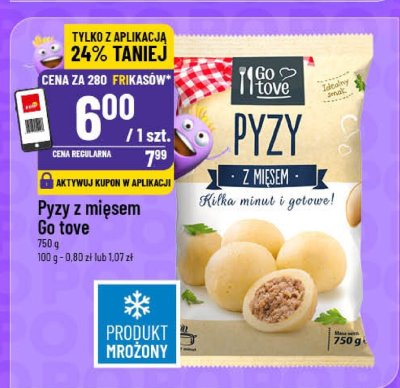 Pyzy z mięsem Go tove promocja w POLOmarket