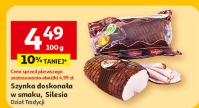 Szynka doskonała w smaku, Silesia Dział Tradycji promocja w Auchan