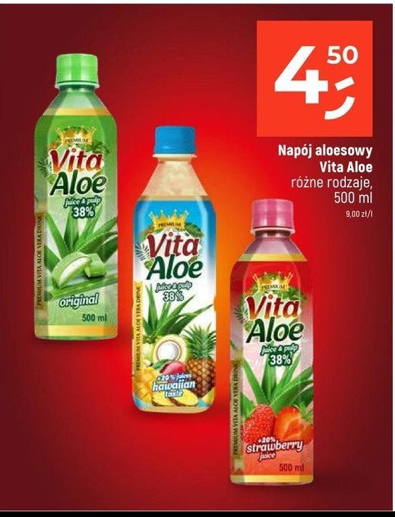 Napój aloesowy Vita aloe promocja