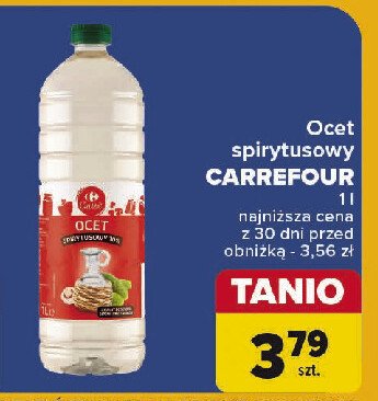 Ocet spirytusowy 10 % Carrefour promocja