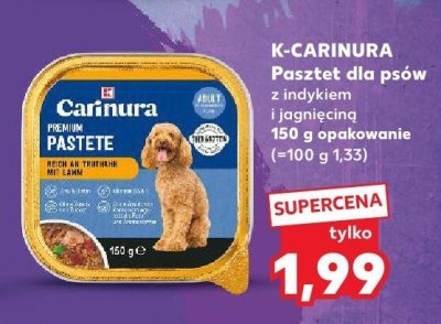Pasztet dla psów z indykiem i jagnięciną promocja w Kaufland