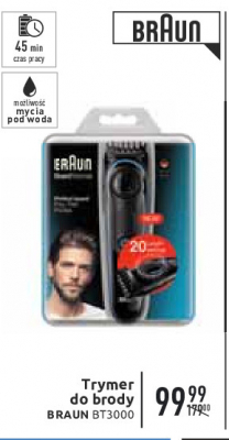 Golarka bt3000 Braun promocja
