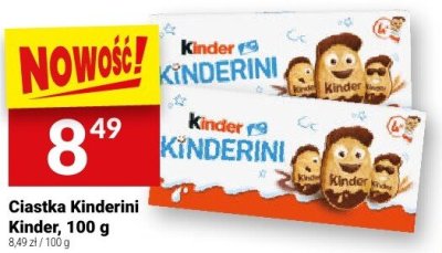 Ciastka Kinderini Kinder, 100 g promocja w Twój Market