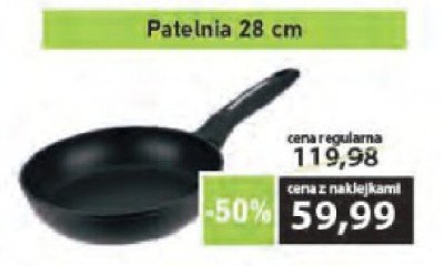 Patelnia Galicja Mistral 28 cm promocja w Delikatesy Centrum