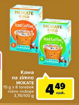 Iced coffee caramel Mokate gold promocje