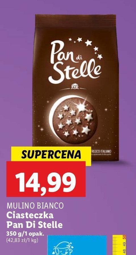 Ciasteczka pan di stelle Mulino bianco promocja