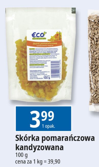 Skórka pomarańczowa Eco+ promocja w Leclerc