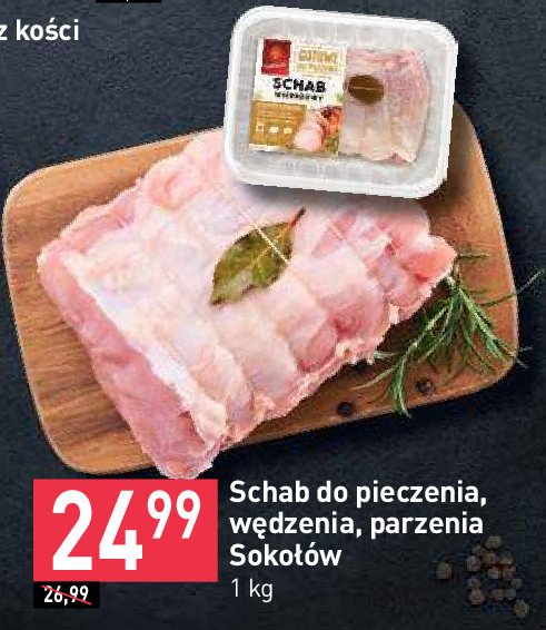 Schab wieprzowy bez kości Sokołów promocja w TOPAZ
