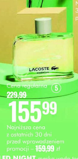 Woda toaletowa Lacoste essential promocja