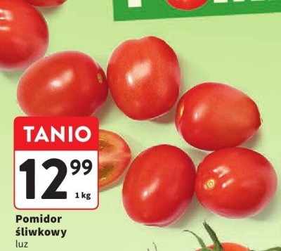 Pomidor śliwkowy luz promocja w Intermarche