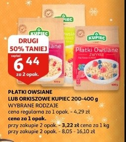 Płatki owsiane górskie Kupiec promocja