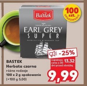 Herbata earl grey super Bastek promocja