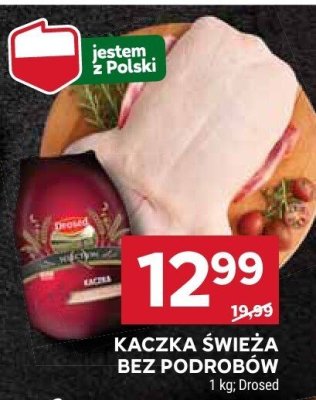 Kaczka świeża bez podrobów Drosed promocja w Stokrotka