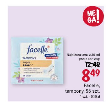 Facelle Tampony super promocja