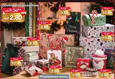 Pudełko prezentowe zielone z cukierkami promocja w Woolworth