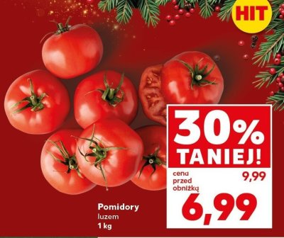 Pomidory luzem promocja w Kaufland