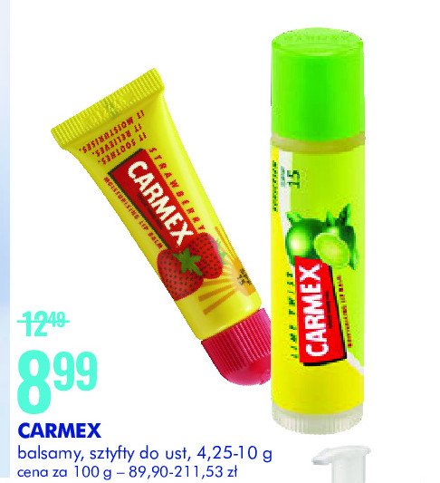 Balsam do ust lime twist - sztyft Carmex promocja