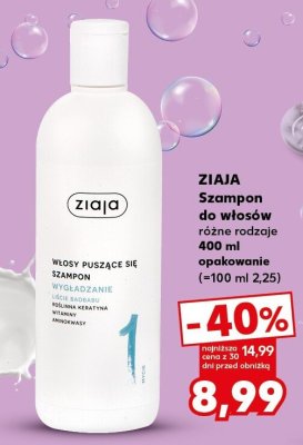 Szampon do włosów, różne rodzaje promocja w Kaufland