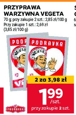 Przyprawa do potraw Vegeta promocja w Stokrotka