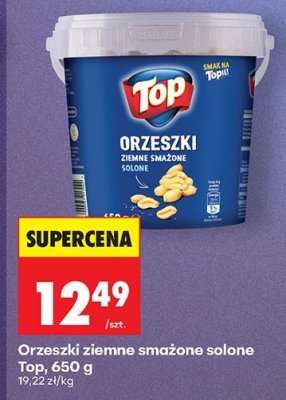Orzeszki ziemne smażone solone Top promocja w Biedronka