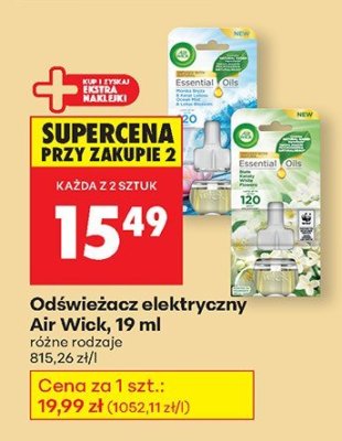 Odświeżacz elektryczny  promocja w Biedronka
