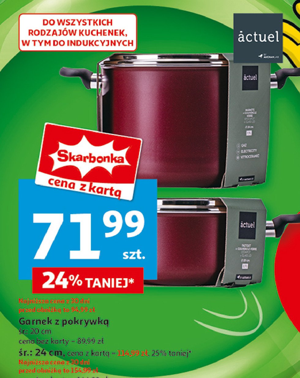 Garnek 20 cm Actuel promocja