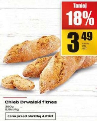 Chleb drwalski Chleb Drwalski Fitness promocja w Supeco