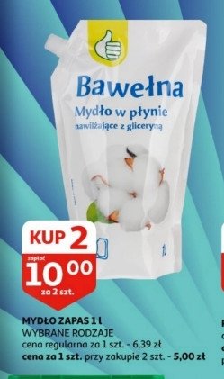 Mydło bawełna zapas Podniesiony kciuk promocja