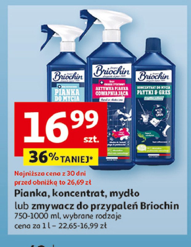 Aktywna pianka odwapniająca Briochin promocja