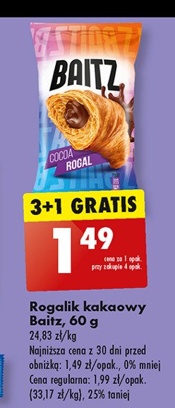 Rogalik kakaowy Baitz promocja