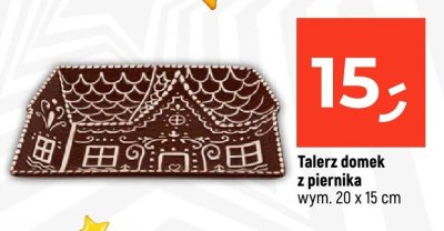 Talerz domek z piernika promocja w Dealz