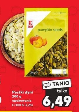 Pestki dyni K-classic promocja
