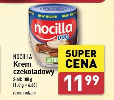 Krem czekoladowy duo Nocilla promocja