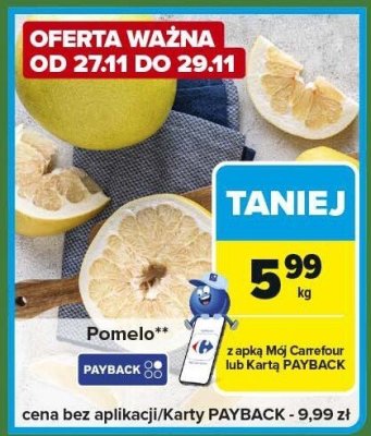 Pomelo promocja w Carrefour Express