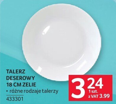 Talerz deserowy 18 cm Zelie promocja w Selgros