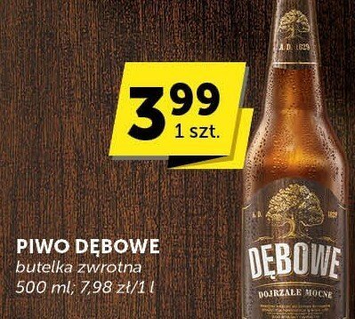 Piwo Dębowe promocja w Groszek