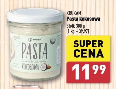 Pasta kokosowa KRUKAM promocja