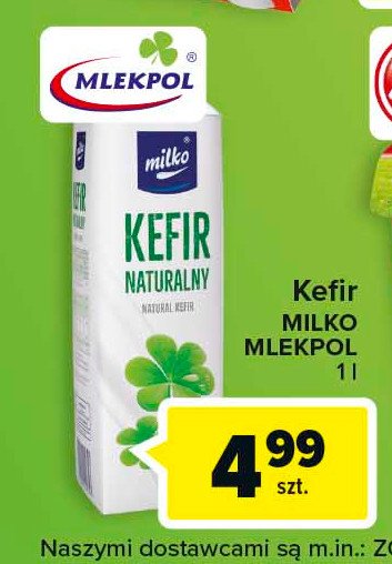 Kefir naturalny Milko promocja