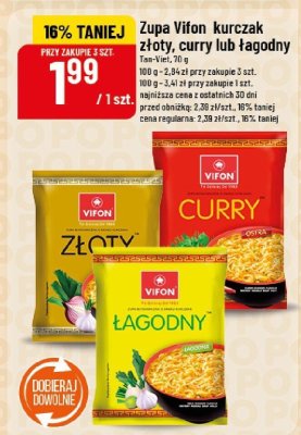 Zupa Vifon kurczak złoty promocja w POLOmarket