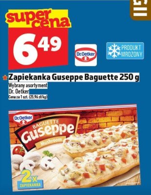 Zapiekanka Guseppe Baguette 250 g Dr. Oetker promocja w TOPAZ