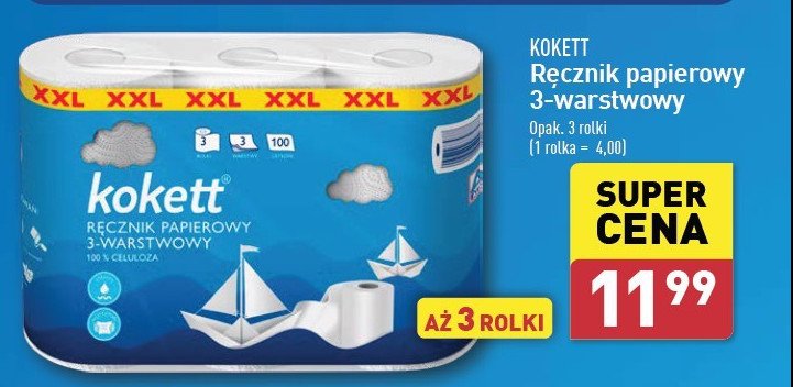 Ręczniki kuchenne Kokett promocja