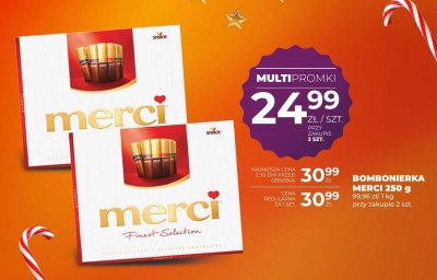Bombonierka Merci 250g promocja w Duży Ben