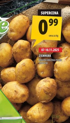Ziemniaki jadalne promocja w Arhelan