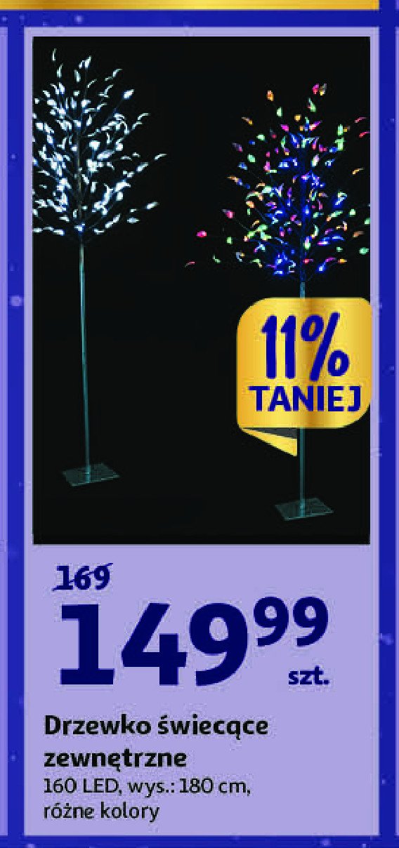 Drzewko 艣wiec膮ce zewn臋trzne 160 led promocja