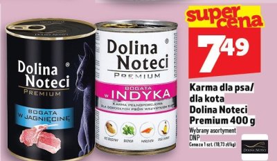 Karma dla psa/ dla kota Dolina Noteci Premium 400 g promocja w TOPAZ