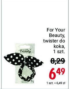 Twister do koka For your beauty promocje