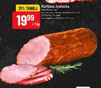 Kiełbasa żywiecka promocja w POLOmarket