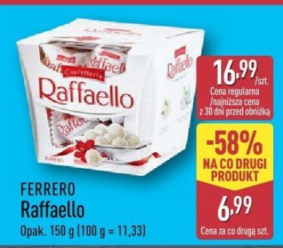 Praliny Raffaello promocja w Aldi