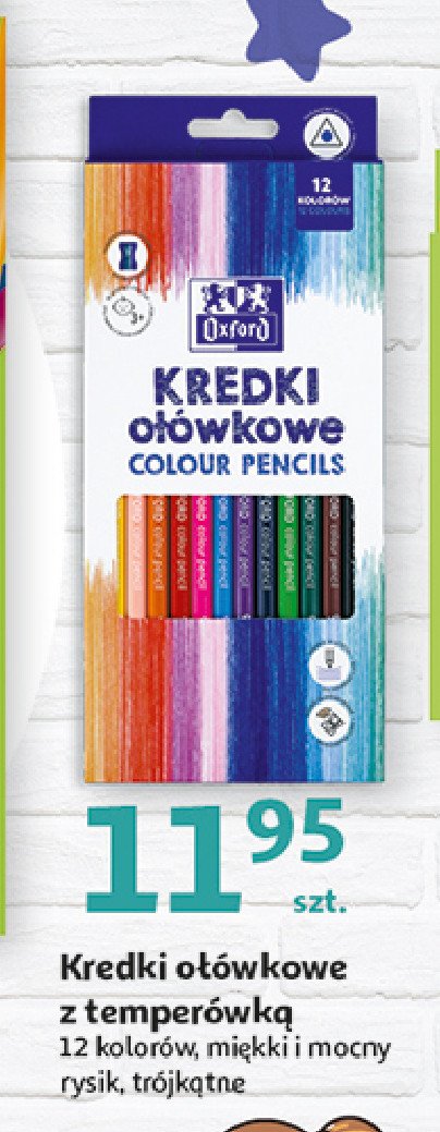 Kredki ołowkowe Oxford promocja