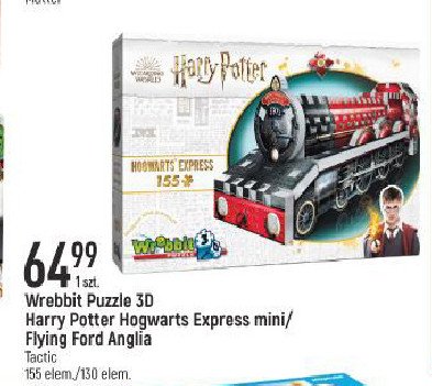 Puzzle 3d harry potter hogwarts express Wrebbit 3d promocja
